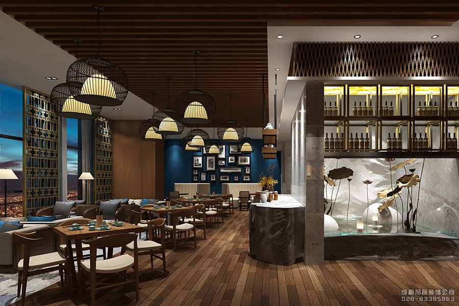 五星級(jí)酒店自助餐擺設(shè)圖