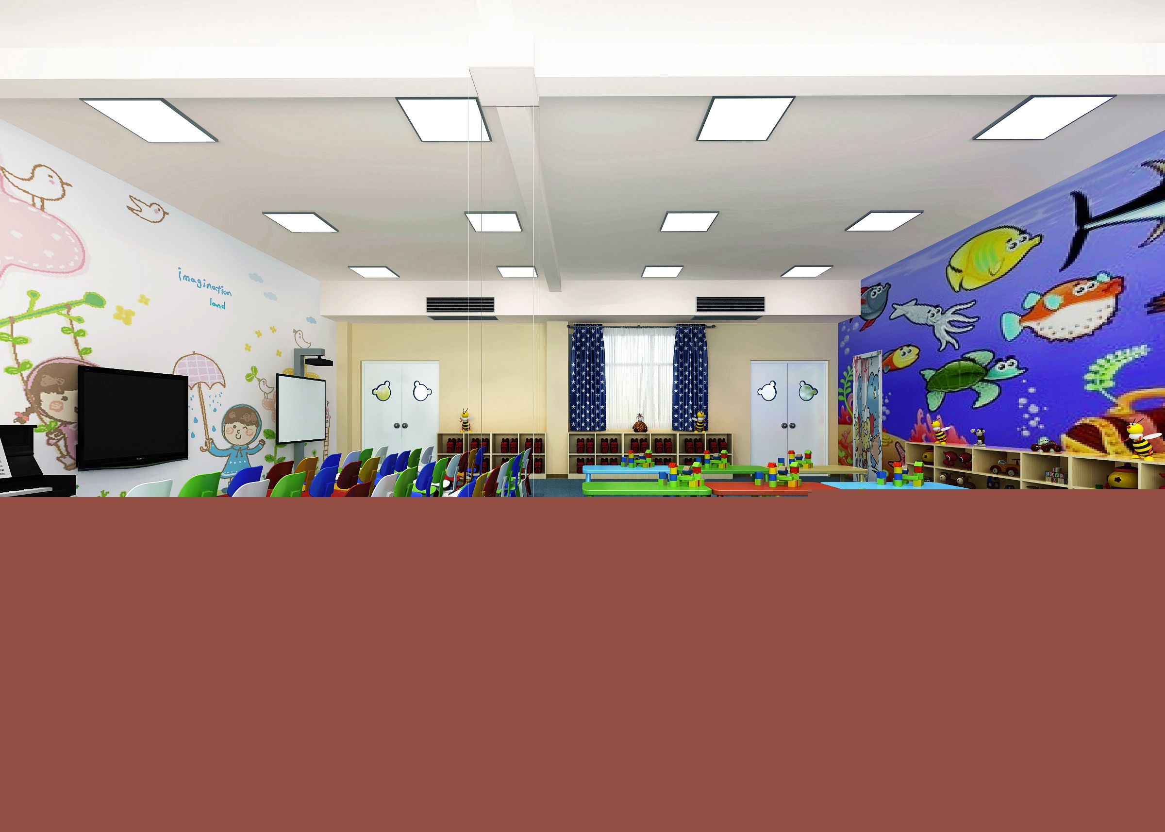 成都幼兒園裝修設(shè)計(jì)效果圖