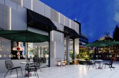 理發(fā)店裝修墻體顏色使用灰色效果怎么樣？